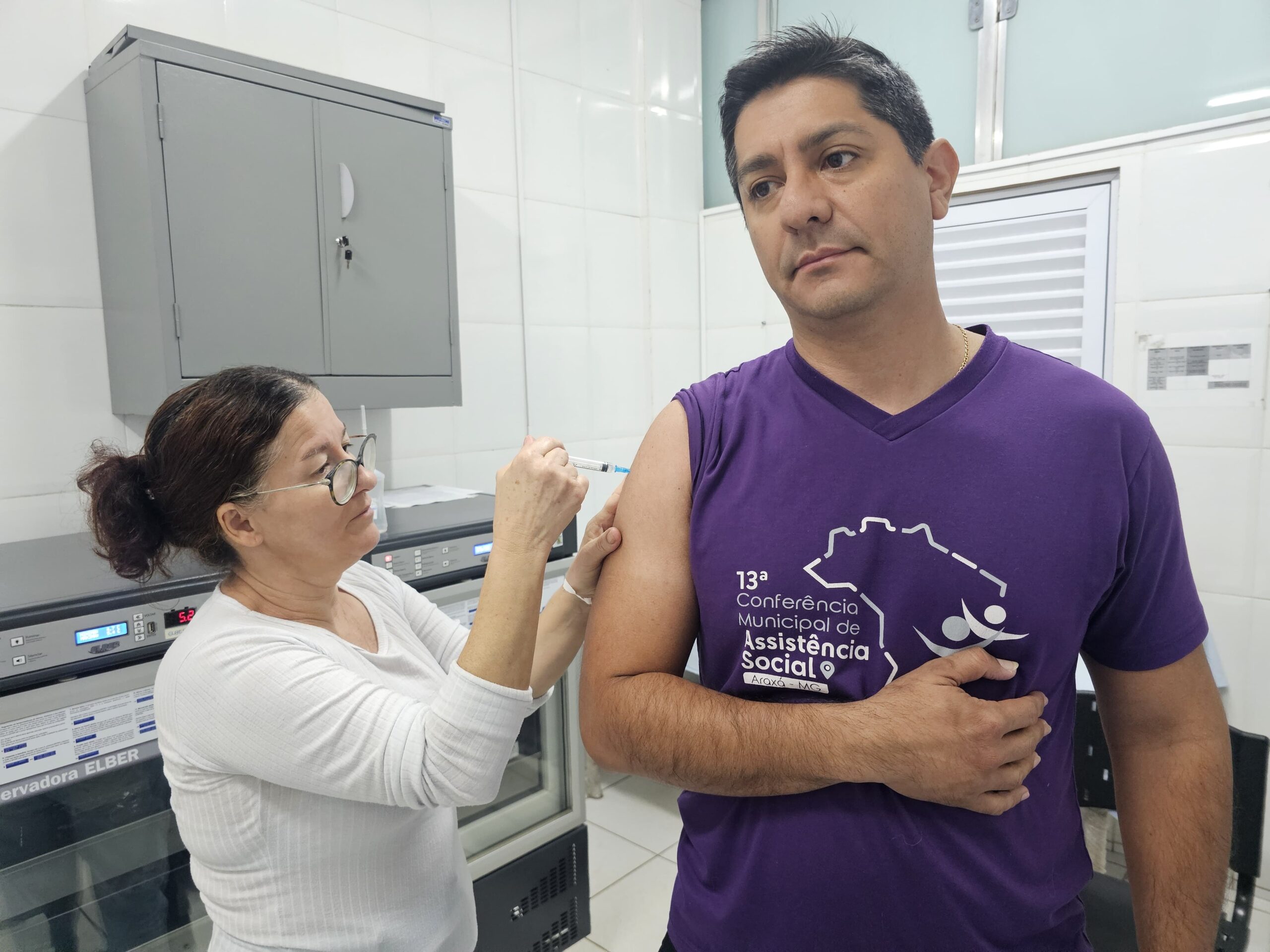 Vacinação Noturna contra a gripe em Araxá se encerra nesta sexta-feira (6)