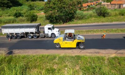 Way-262 amplia frentes de pavimentação na BR-262 a partir dessa semana