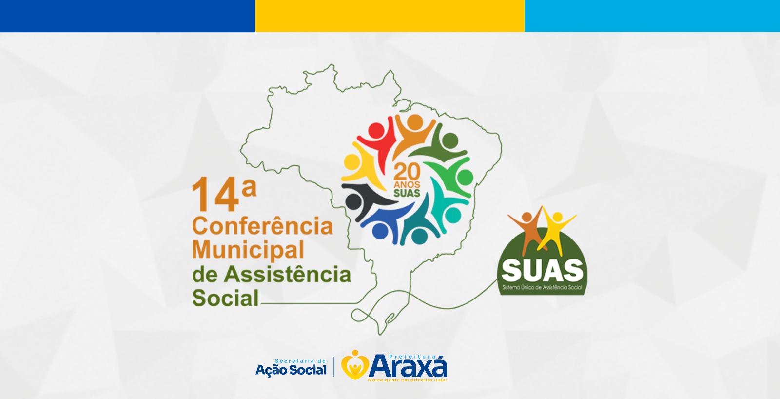 Araxá promove a 14ª Conferência Municipal de Assistência Social no dia 8 de julho