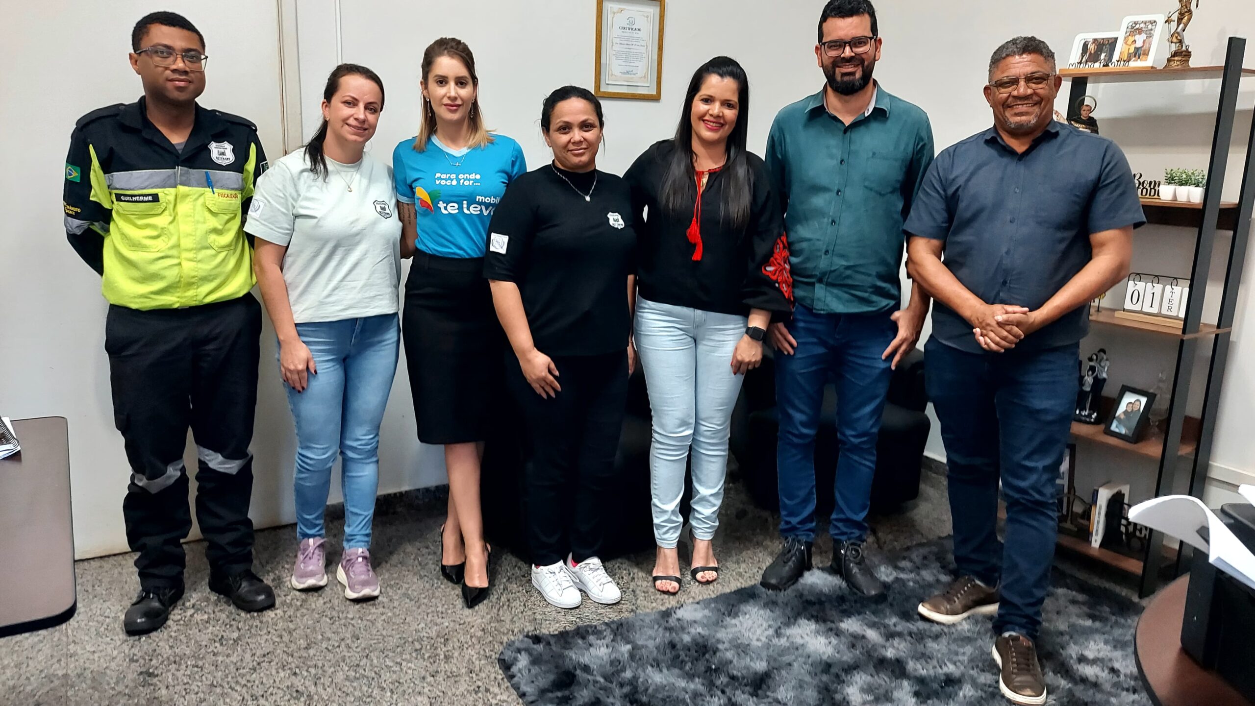 Referência na regulamentação do transporte por aplicativo, Araxá recebe comitiva de Patrocínio