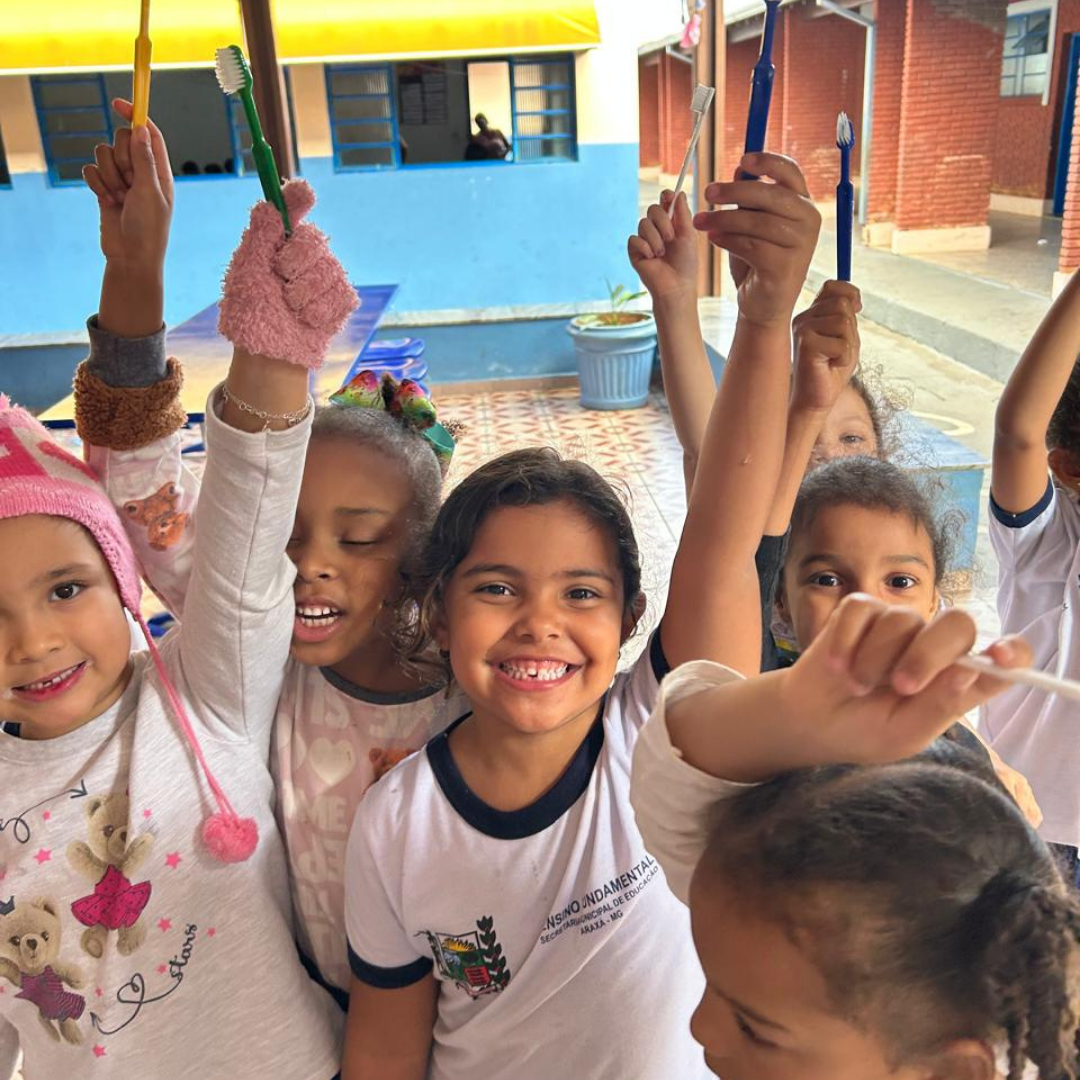 Prefeitura de Araxá reforça ações de saúde bucal para 20 mil alunos da rede pública