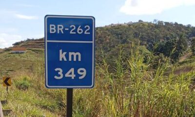 Way-262 atualiza marcos quilométricos na BR-262 entre Betim e Uberaba