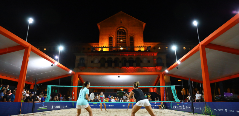 Campeonato Mundial de Beach Tennis começa nesta terça em Araxá