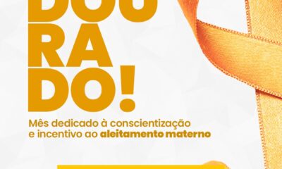 A Secretaria Municipal de Saúde promove ações educativas durante a Campanha Agosto Dourado