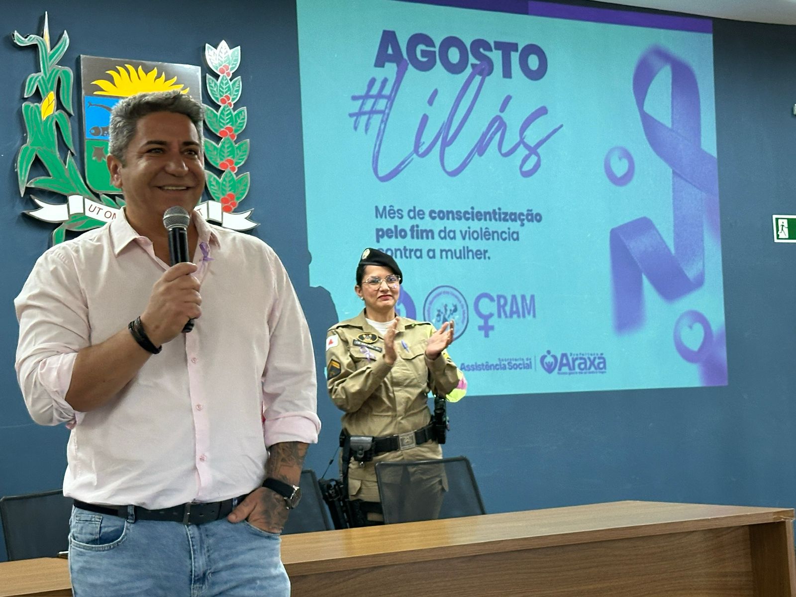 Araxá lança Campanha Agosto Lilás com ações integradas pelo fim da violência contra a mulher