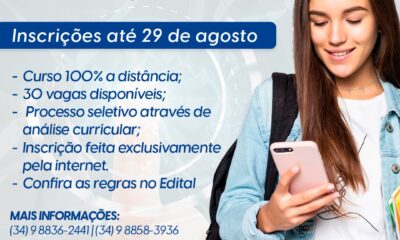 UAB Polo Araxá está com inscrições para curso gratuito de Pós-Graduação em Empreendedorismo e Inovação