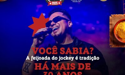 UBERABA: Feijoada do Jockey 2025 já é no dia 23 de agosto