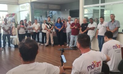 Câmara Municipal recebe abertura da Exposição de Projetos do MOVART