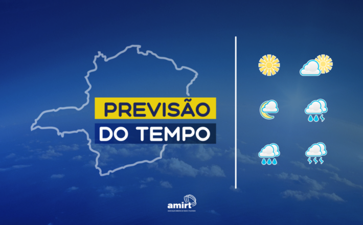 Previsão do tempo para Minas Gerais nesta sexta-feira