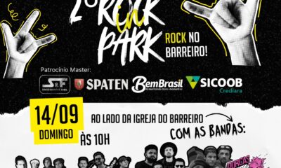 Araxá recebe o 2º Rock in Park com shows de bandas locais e regionais neste domingo (14)