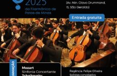 Orquestra Filarmônica de Patos de Minas realiza concerto gratuito em Araxá