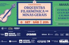 Orquestra Filarmônica de Minas Gerais se apresenta em Araxá no próximo sábado (6)
