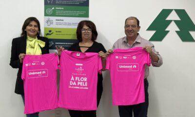 Instituto À Flor da Pele promove primeira caminhada em Araxá com apoio da Unimed Araxá