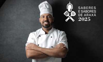 Chef Thiago Emílio anuncia oficinas gastronômicas gratuitas no “Saberes e Sabores de Araxá “