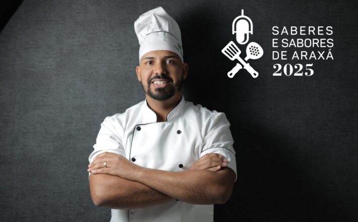 Chef Thiago Emílio anuncia oficinas gastronômicas gratuitas no “Saberes e Sabores de Araxá “