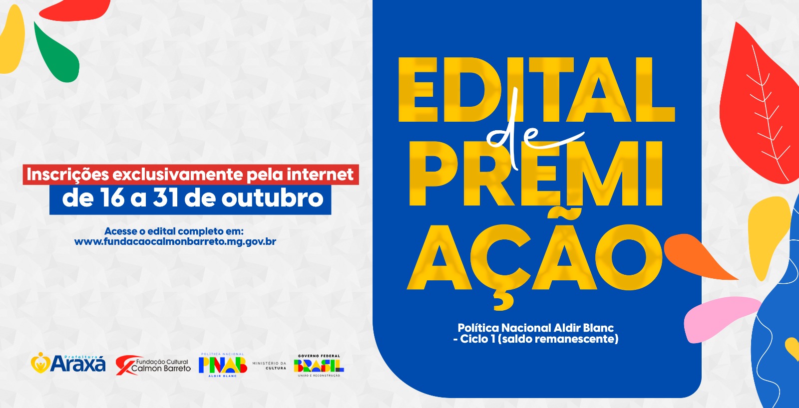 Fundação Cultural Calmon Barreto abre novo edital da Política Nacional Aldir Blanc