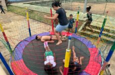 Prefeitura realiza dia especial das crianças para participantes do projeto “Vida em Movimento”