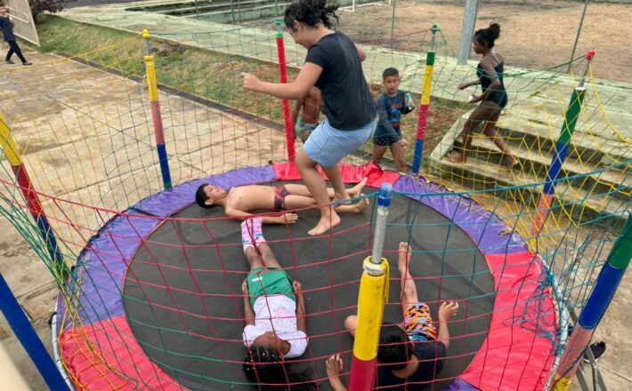 Prefeitura realiza dia especial das crianças para participantes do projeto “Vida em Movimento”