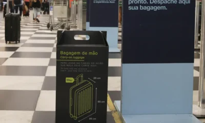 Senado aprova gratuidade para bagagem de mão em voos 