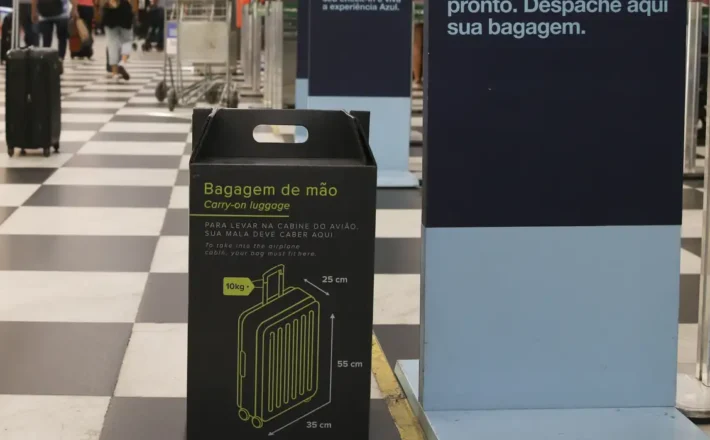 Senado aprova gratuidade para bagagem de mão em voos 