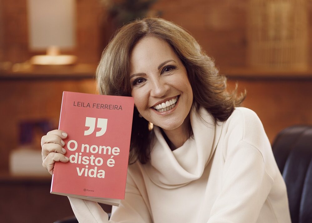 Leila Ferreira escolhe o colégio onde estudou para lançar seu novo livro em Araxá