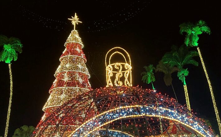 Novo circuito de atrações do Natal Iluminado surpreende a população de Araxá e mira turistas