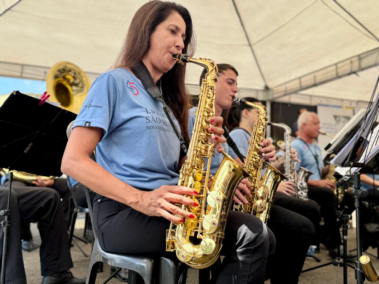 1º Encontro de Bandas Liras encanta e reúne grande público na Fundação Cultural Calmon Barreto