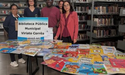 Biblioteca Pública Municipal recebe novos livros do Programa Nacional do Livro Didático (PNLD+)