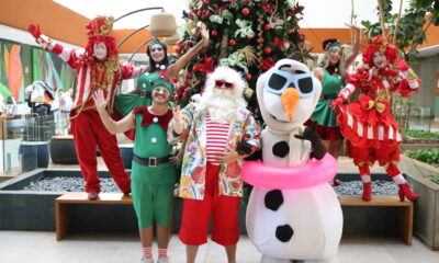 Natal fantástico e Réveillon ao ar livre no Hot Beach Olímpia