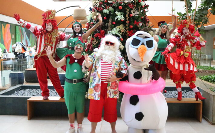 Natal fantástico e Réveillon ao ar livre no Hot Beach Olímpia