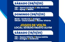 Quartas de final do Ruralão 2025 começam neste fim de semana no Estádio Fausto Alvim