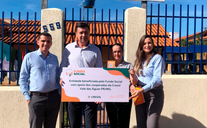 Cresol Vale das Águas PR/MG destina Fundo Social 2025 a 18 entidades