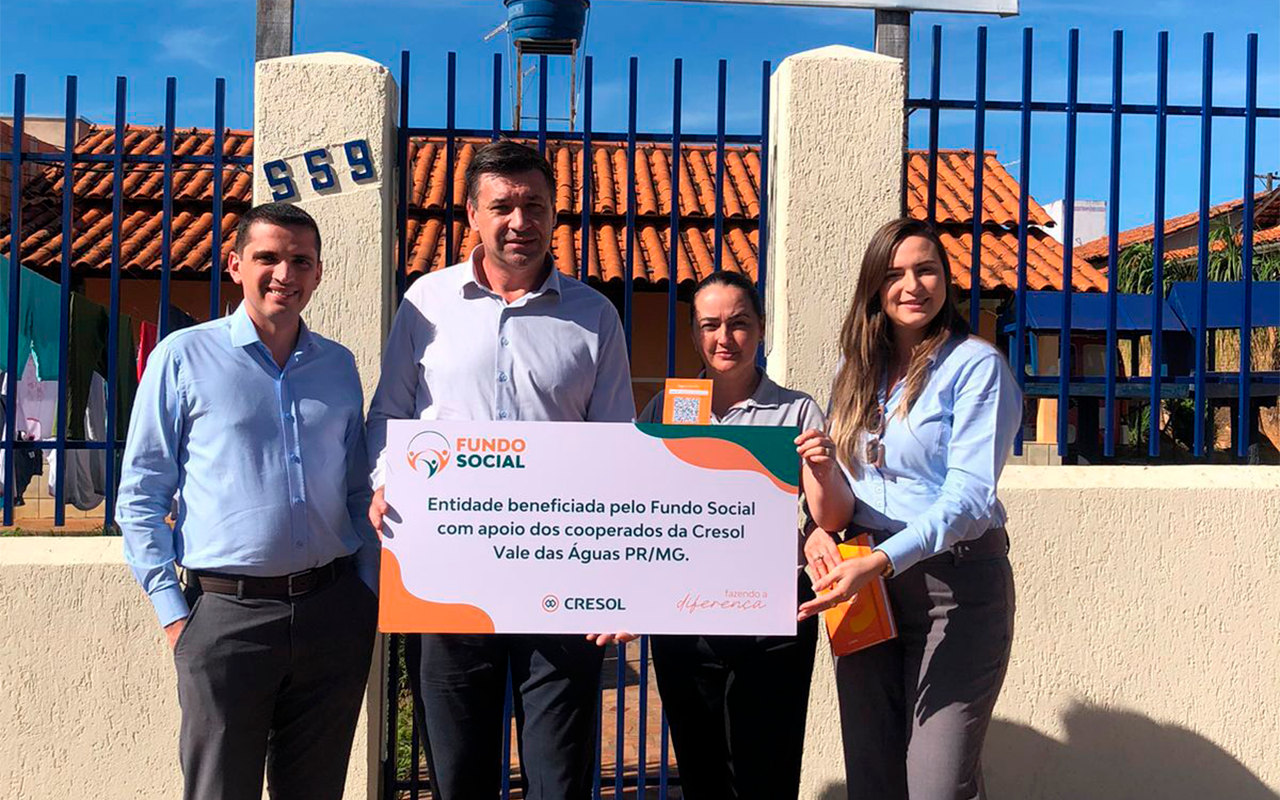 Cresol Vale das Águas PR/MG destina Fundo Social 2025 a 18 entidades