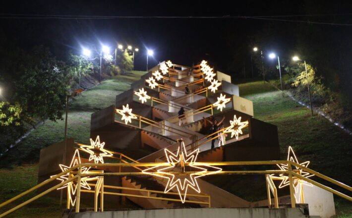 Natal Iluminado leva magia aos bairros de Araxá e encanta moradores com novos pontos de visitação