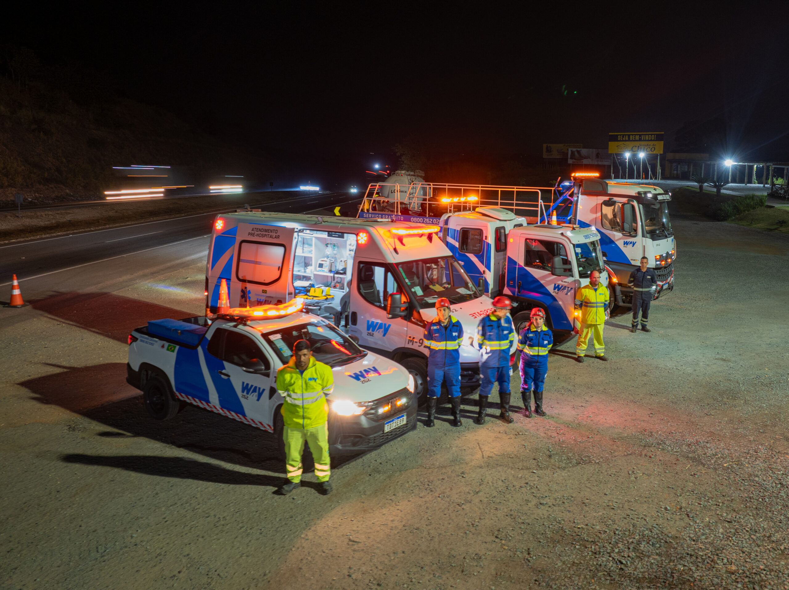 Way-262 ativa operação especial de fim de ano na BR-262