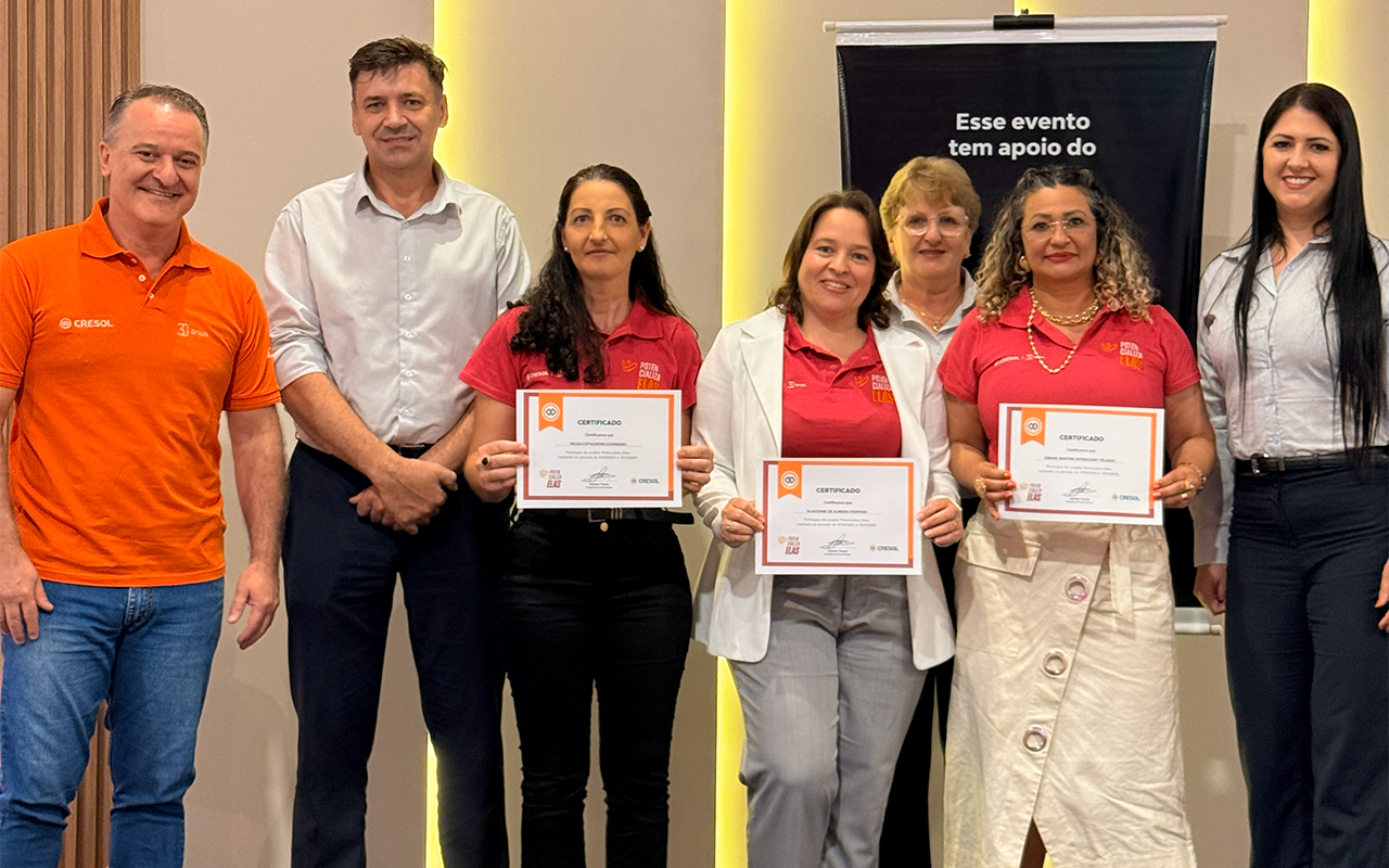 Cresol Vale das Águas PR/MG encerra 3ª edição do Projeto Potencializa Elas no Paraná