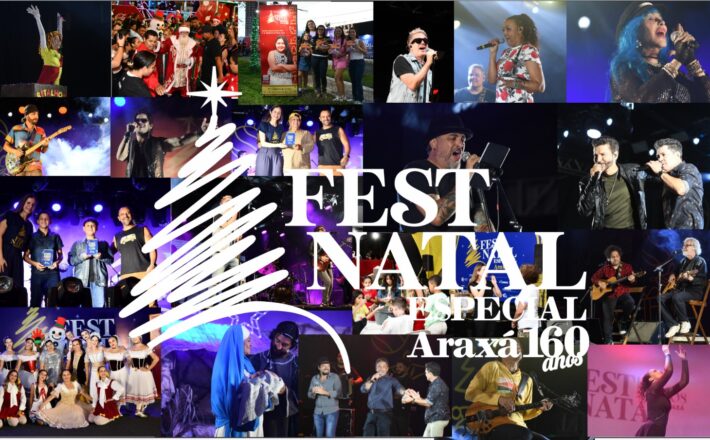FestNatal – Araxá 160 anos fecha edição histórica com quase 100 horas de atividades