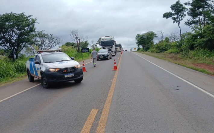 Movimento na BR-262 foi tranquilo durante período de festas de fim de ano