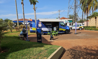 Agência Móvel da Copasa retorna a Araxá com atendimento em ponto estratégico