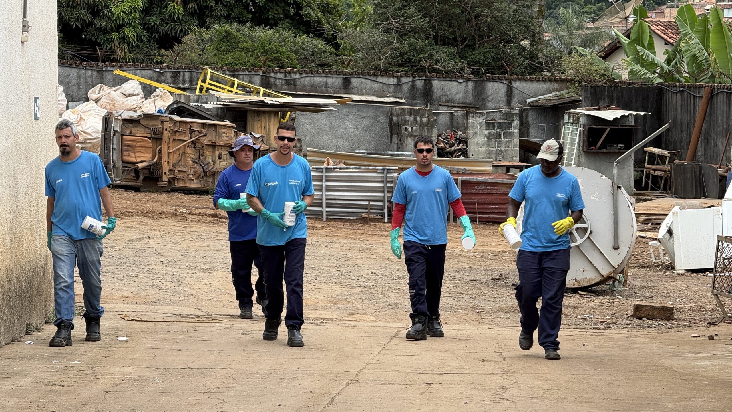 Prefeitura de Araxá executa estratégias de combate ao Aedes aegypti em pontos de maior risco de infestação