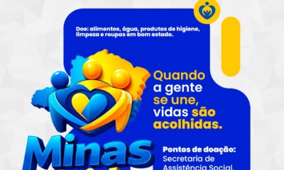 Prefeitura de Araxá mobiliza Campanha Solidária de Doações para apoiar vítimas das fortes chuvas em Juiz de Fora e Ubá