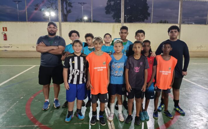 Secretaria Municipal de Esportes abre vagas para escolinha de futsal Sub-11