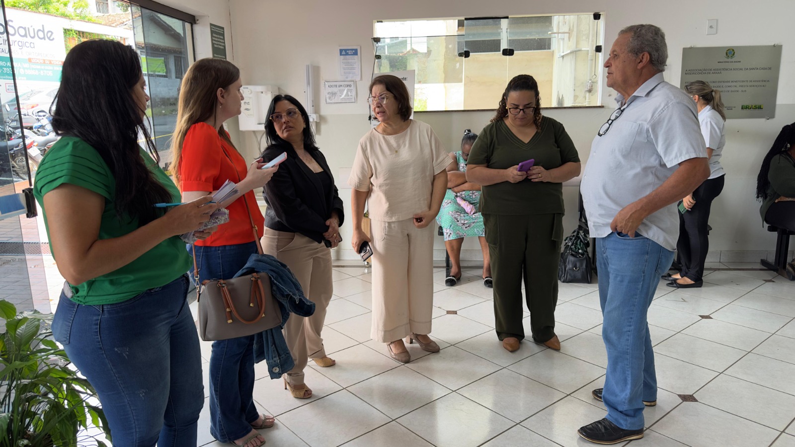 Superintendência Regional de Saúde realiza visita técnica à rede de saúde de Araxá
