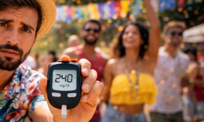 Carnaval: quem tem diabetes precisa tomar alguns cuidados