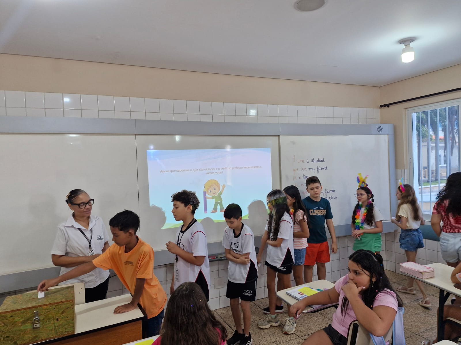 Projeto Cidadania fortalece consciência democrática entre alunos do Ensino Fundamental Anos Iniciais do CSD