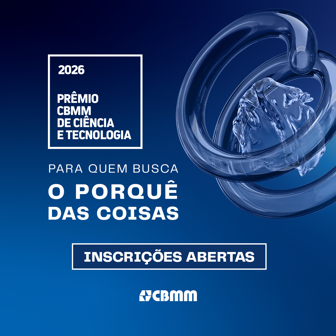 Conhecimento que move o futuro: inscrições abertas para o Prêmio CBMM de Ciência e Tecnologia 2026