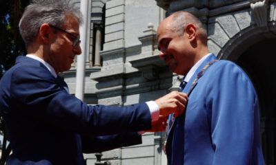 Governo de Minas realiza cerimônia de transmissão do cargo de governador de Romeu Zema para Mateus Simões