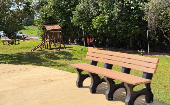 Parceria entre Prefeitura e iniciativa privada inaugura nova praça no setor oeste de Araxá