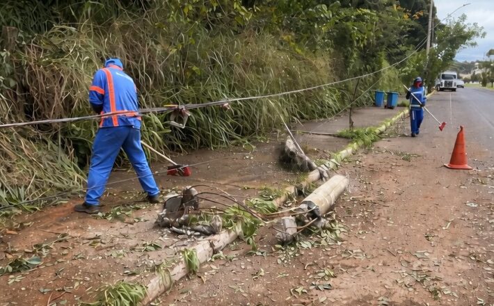 Prefeitura segue mobilizada após temporal e monitora novas chuvas em Araxá