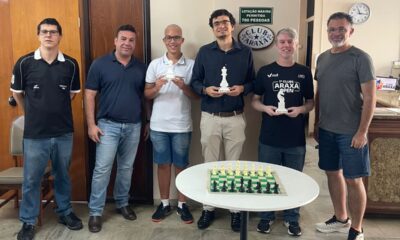 I Torneio de Xadrez do Clube Araxá reúne enxadristas e movimenta o cenário local